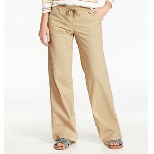 NEW! Lakewashed Pull-on Chinos, Mid-Rise Wide-Leg - still in bag!